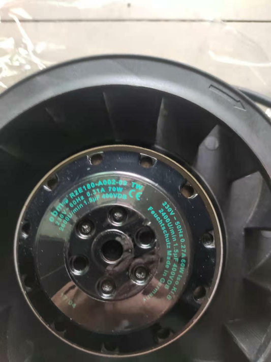 1 PCS Centrifugal Cooling Fan R2E180-AOO2-09 AC 230V - ROTTNEROTH