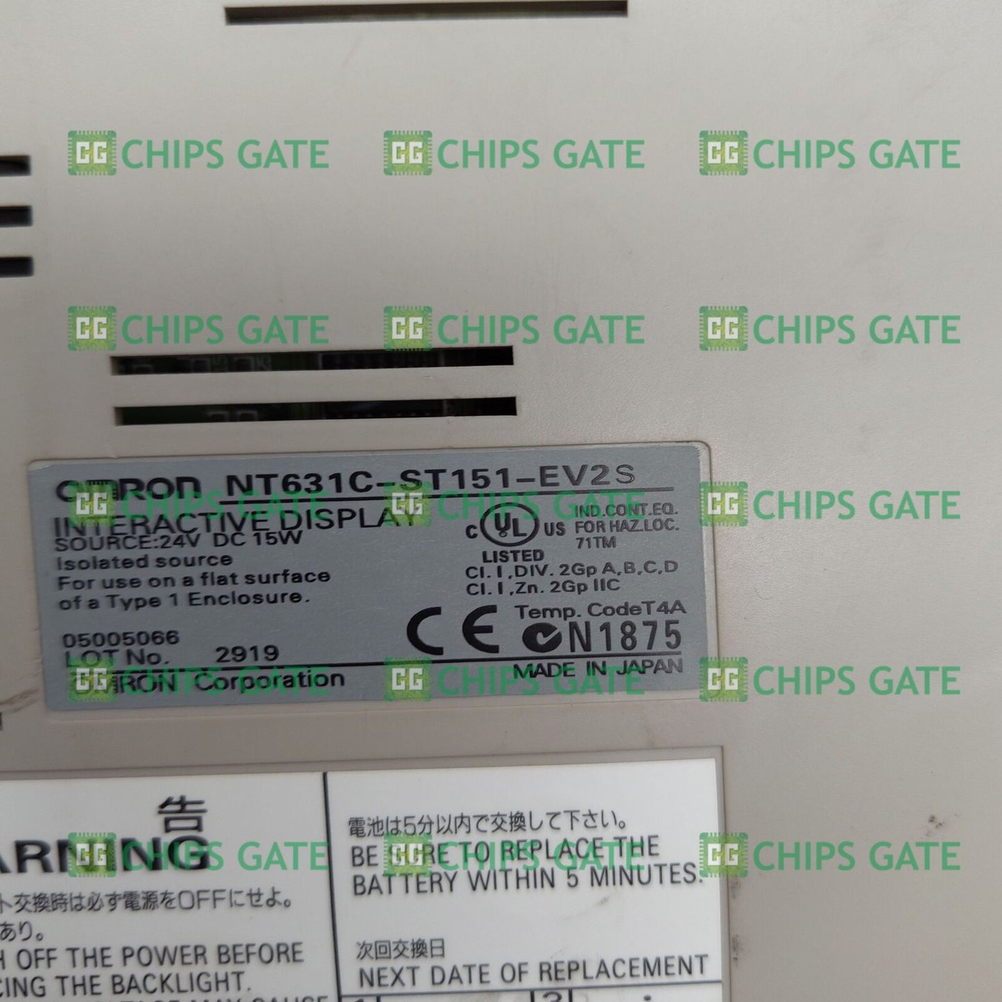 used 1PCS Omron touch screen NT631C-ST151-EV2S Fast Ship - OMRON
