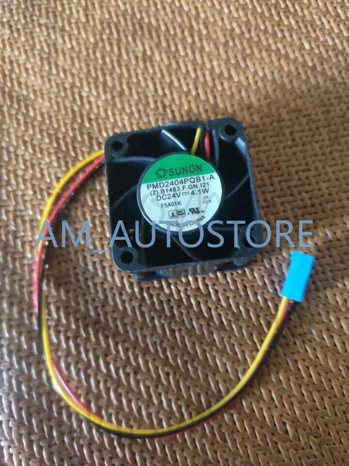 SUNON PMD2404PQB1-A DC24V 4.1W 4cm 40*28MM 3wire Cooling 1PC Fan /