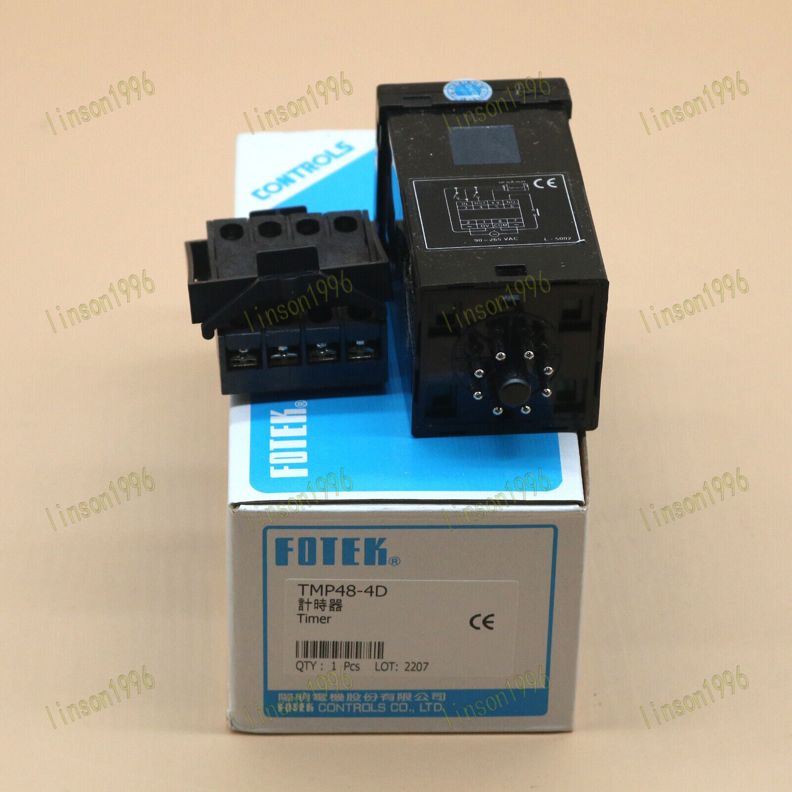 new 1PC  For FOTEK Counter TMP48-4D FOTEK