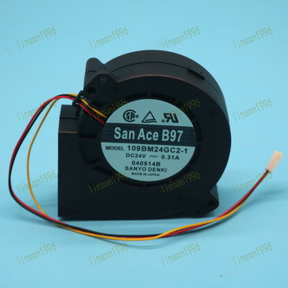 new SANYO 109BM24GC2-1 24V 0.31A blower fan cooling system spot stock - SANYO