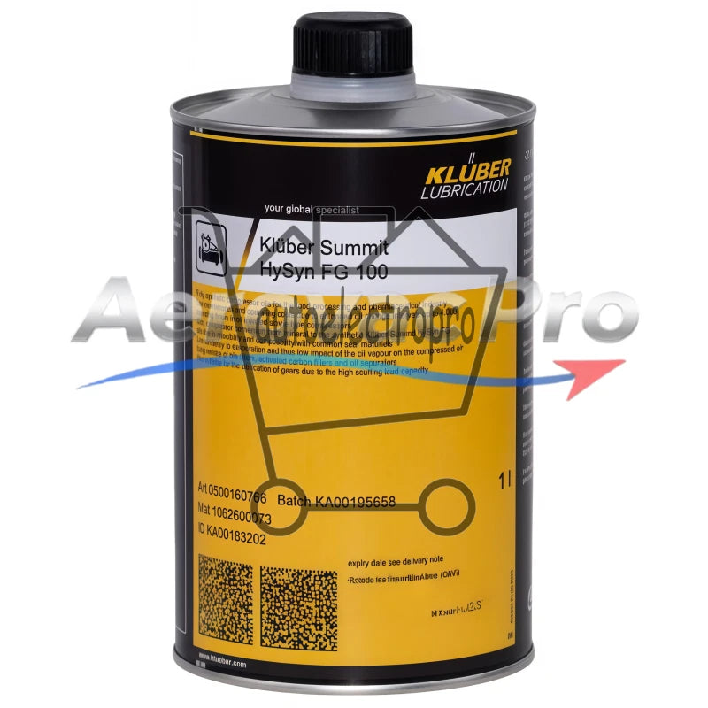 1Pcs KLUBER Lubrication Klubersynth FG 100 1L ( 1000ml) SAFE RELIABLE