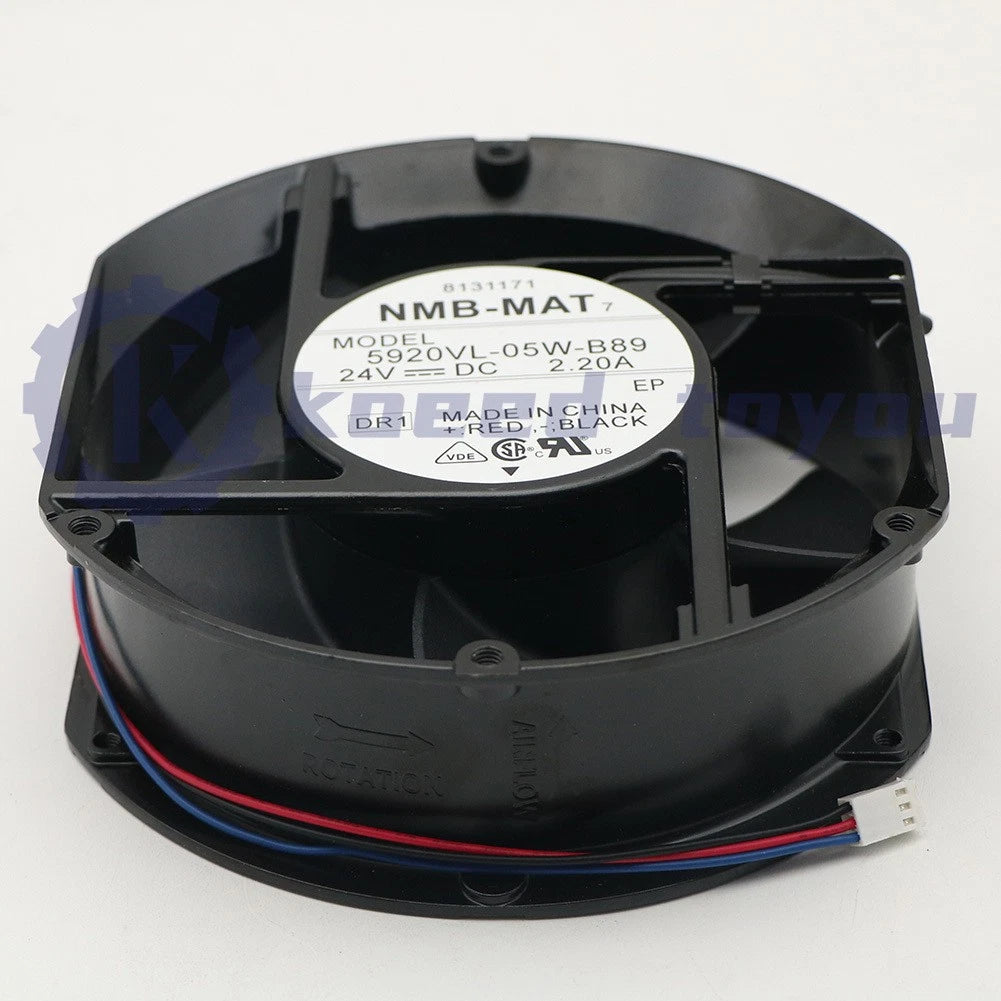 NMB-MAT 5920VL-05W-B89 17251 24V 2.20A 17CM Inverter Cooling Fan 1PCS