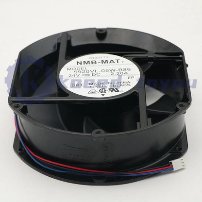 NMB-MAT 5920VL-05W-B89 17251 24V 2.20A 17CM Inverter Cooling Fan 1PCS
