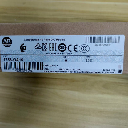 Control Logix 16 Point Module 1756OA16 New Factory Sealed - CONTROL LOGIX