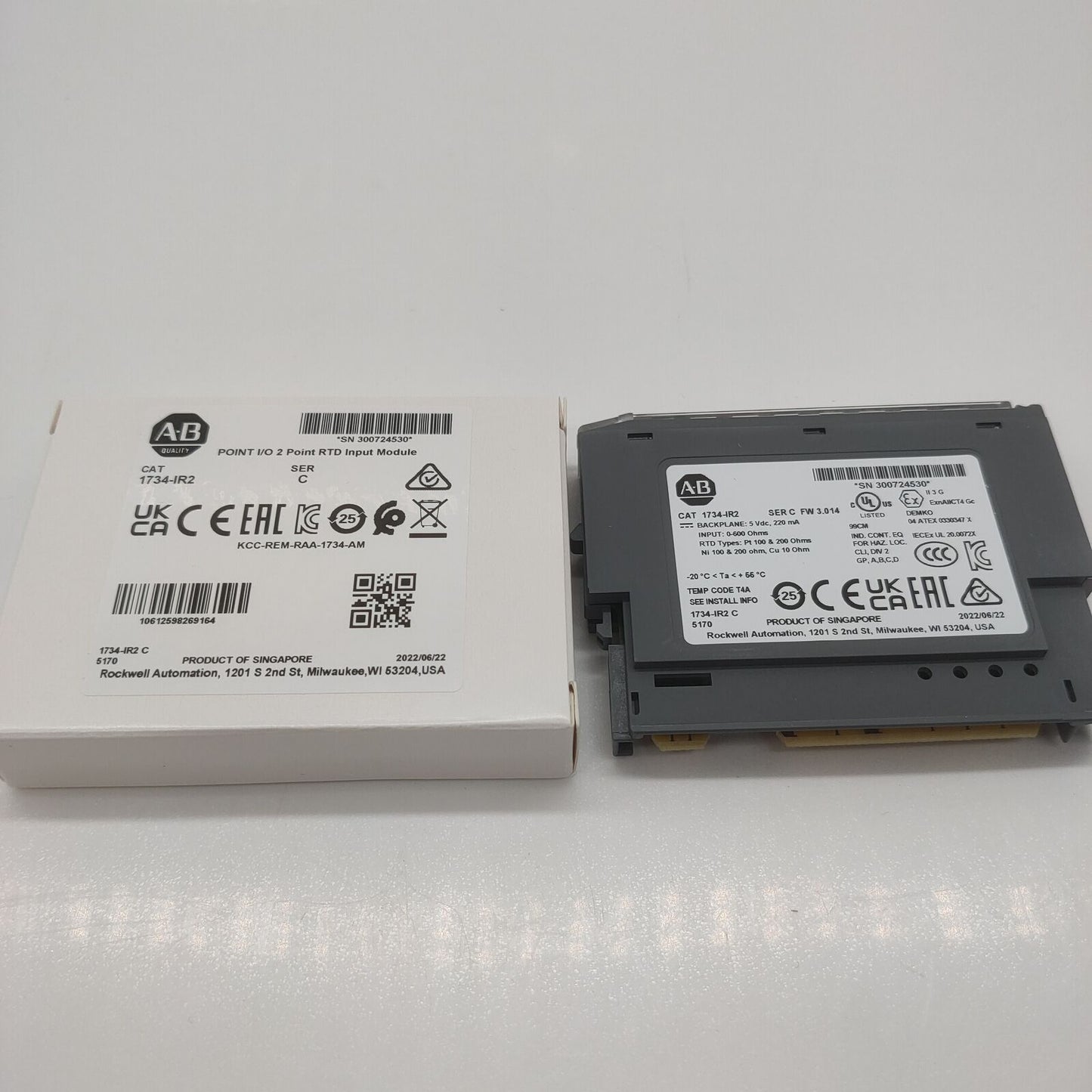 New Factory Sealed 1734 C POINT 2 Point RTD Input Module - SENSORS