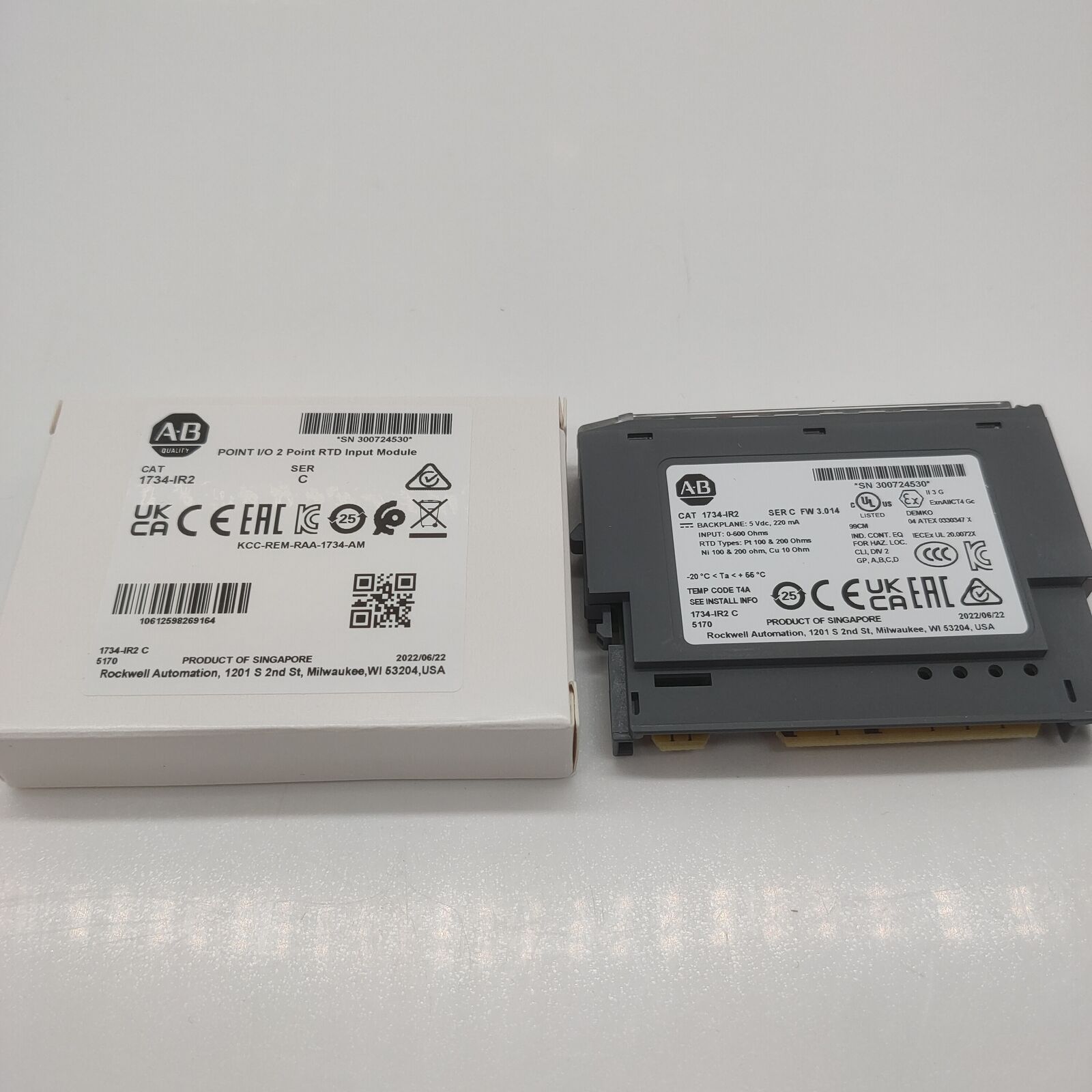 New Factory Sealed 1734 C POINT 2 Point RTD Input Module - SENSORS