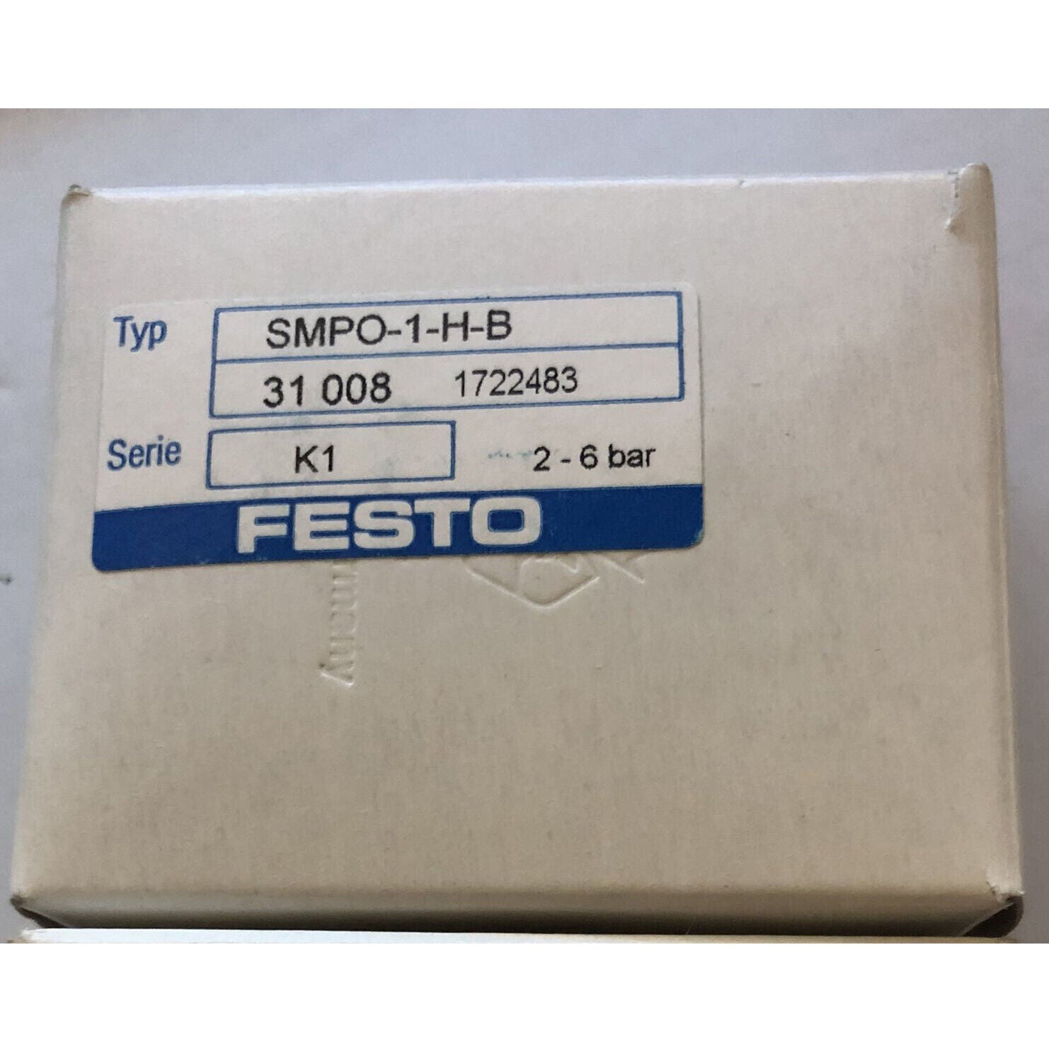 FESTO Approach Switch 31008 - 1PC - [FESTO 31008 Approach Switch SMPO-1-H-B] - FESTO