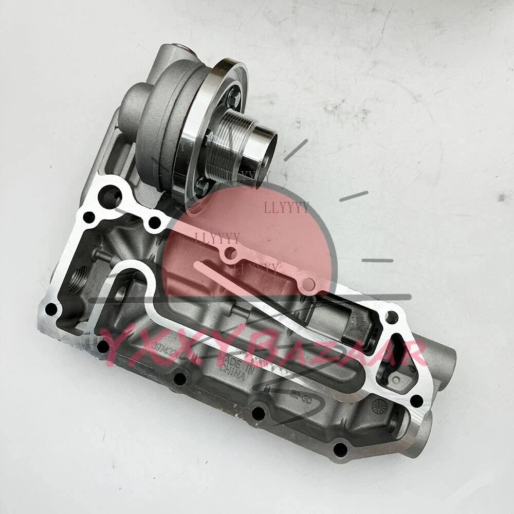 Oil Cooler Cover Filter Head for Cummins 6CT ISC QSC 8.3 ISL QSL 8.9 3974325