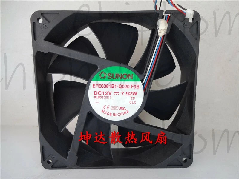 1pcs sunon EFE0381B1-Q020-F9B 12V 14CM 7.92W cooling fan