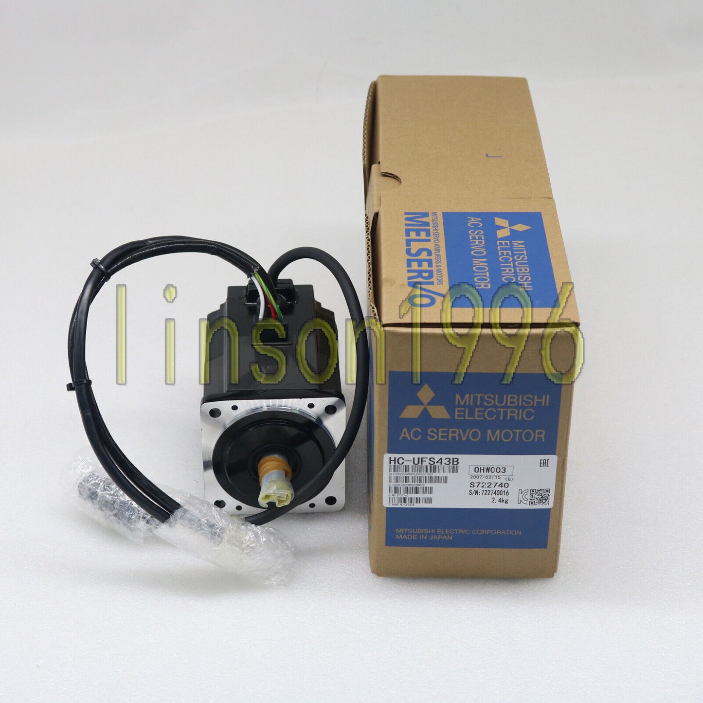 new Mitsubishi Servo motor HC-UFS43B One year - MITSUBISHI