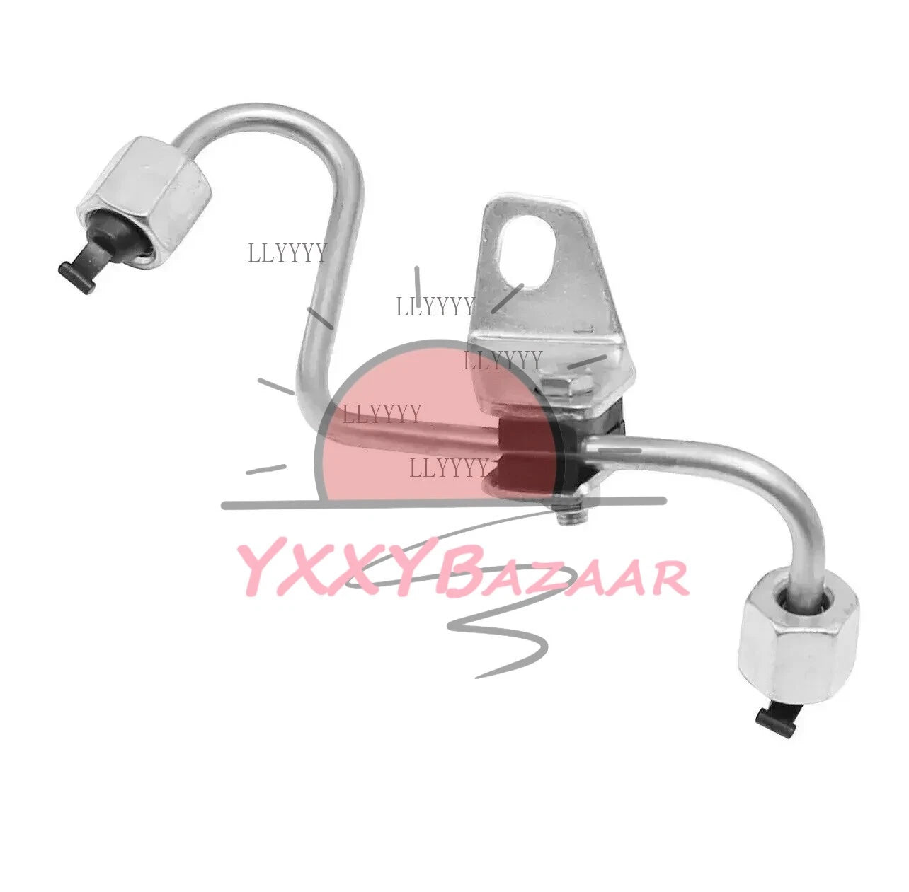 Set of 6 Fuel Injector Lines Fits For 2003-07 Dodge Ram 3500 5.9L Cummins Diesel