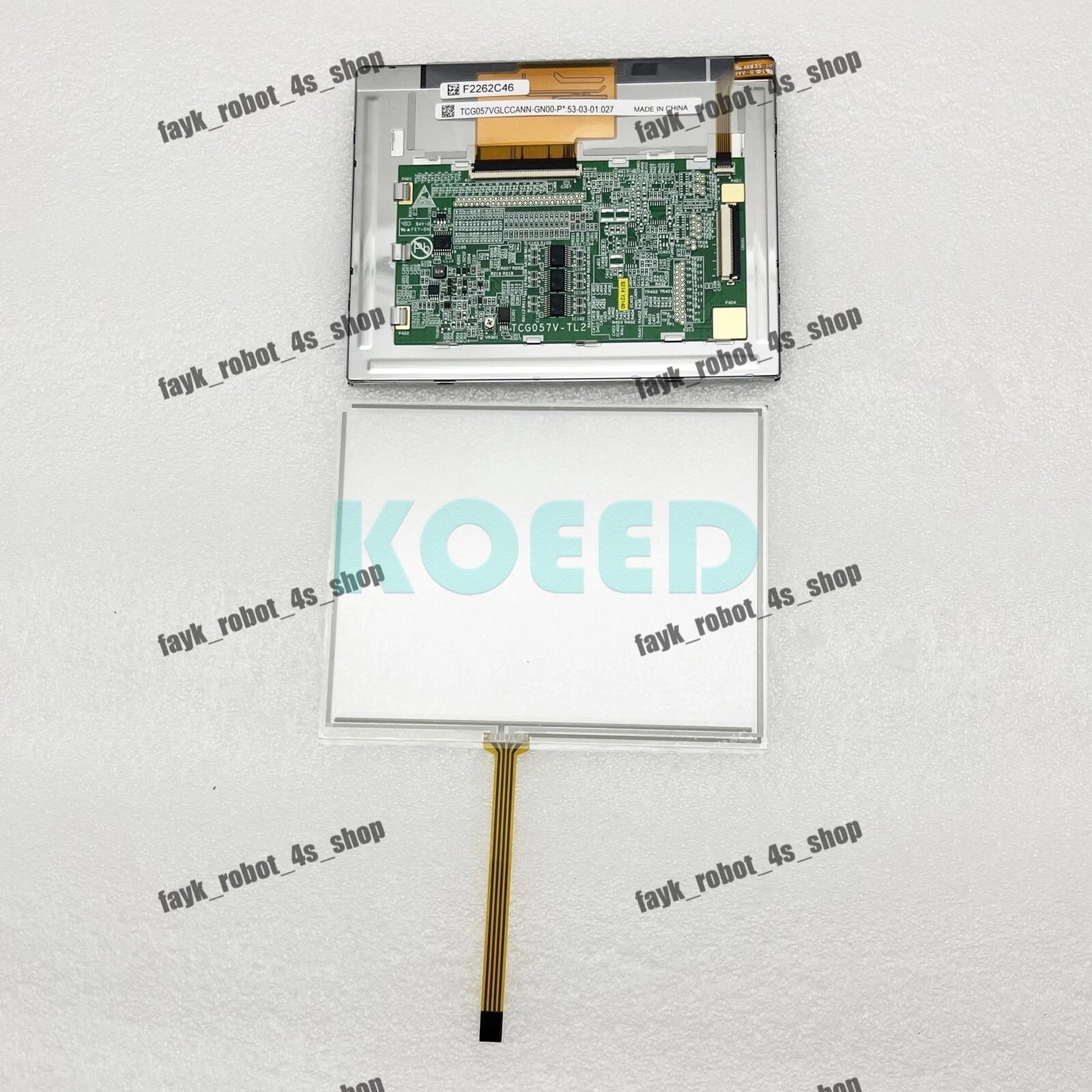 F Yaskawa DX100 JZRCR-YPP01-1 Motoman pendant pad touch panel+LCD display screen