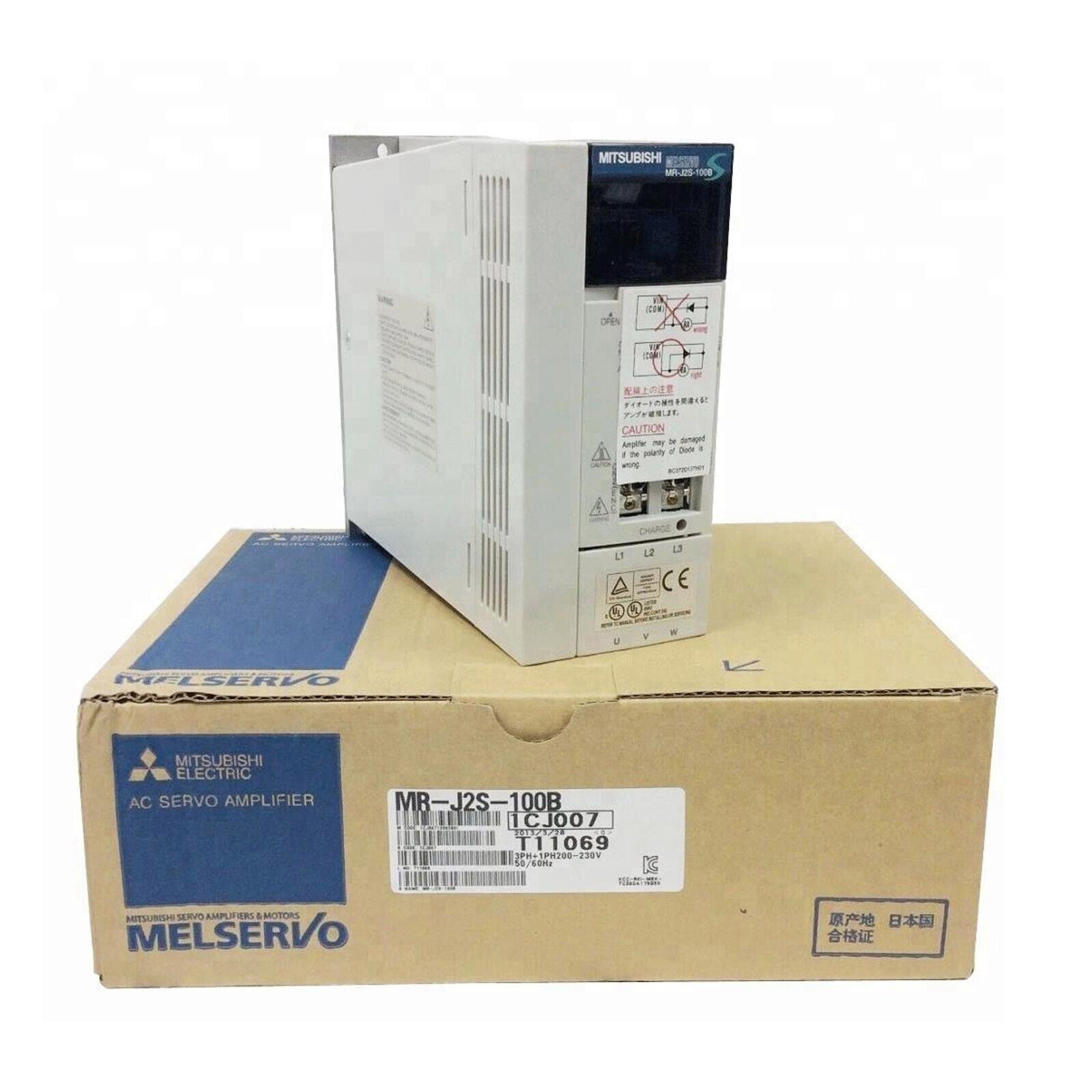 MITSUBISHI MR-J2S-100B AC Servo Amplifier Module 1000W 200V - MITSUBISHI