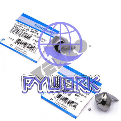 Shimano-Ultegra ST-R8020 Left/Right Lever Name Plate & Fixing Screw