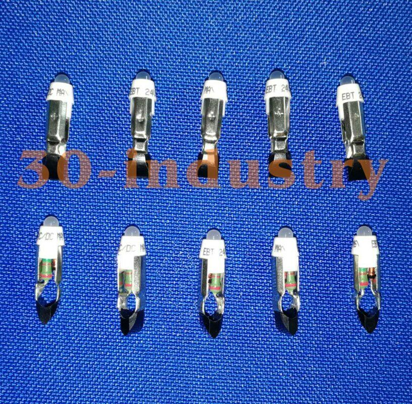 10PCS White LED Lamp Beads 24V T5.5K for Schlegel ATL Series - KOEED