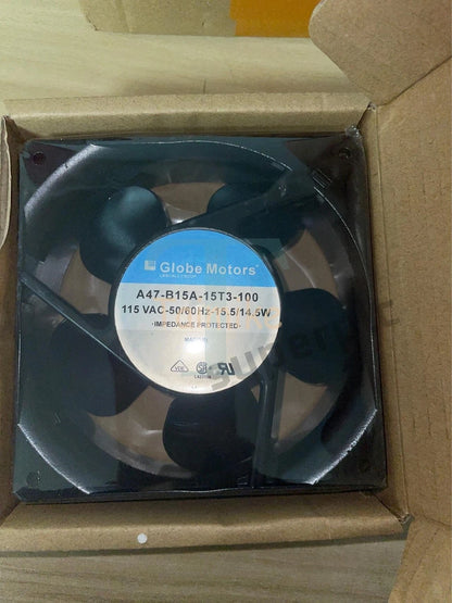 1pc fan freeship A47-B15A-15T3-100 115V Globemotors 120*120*38