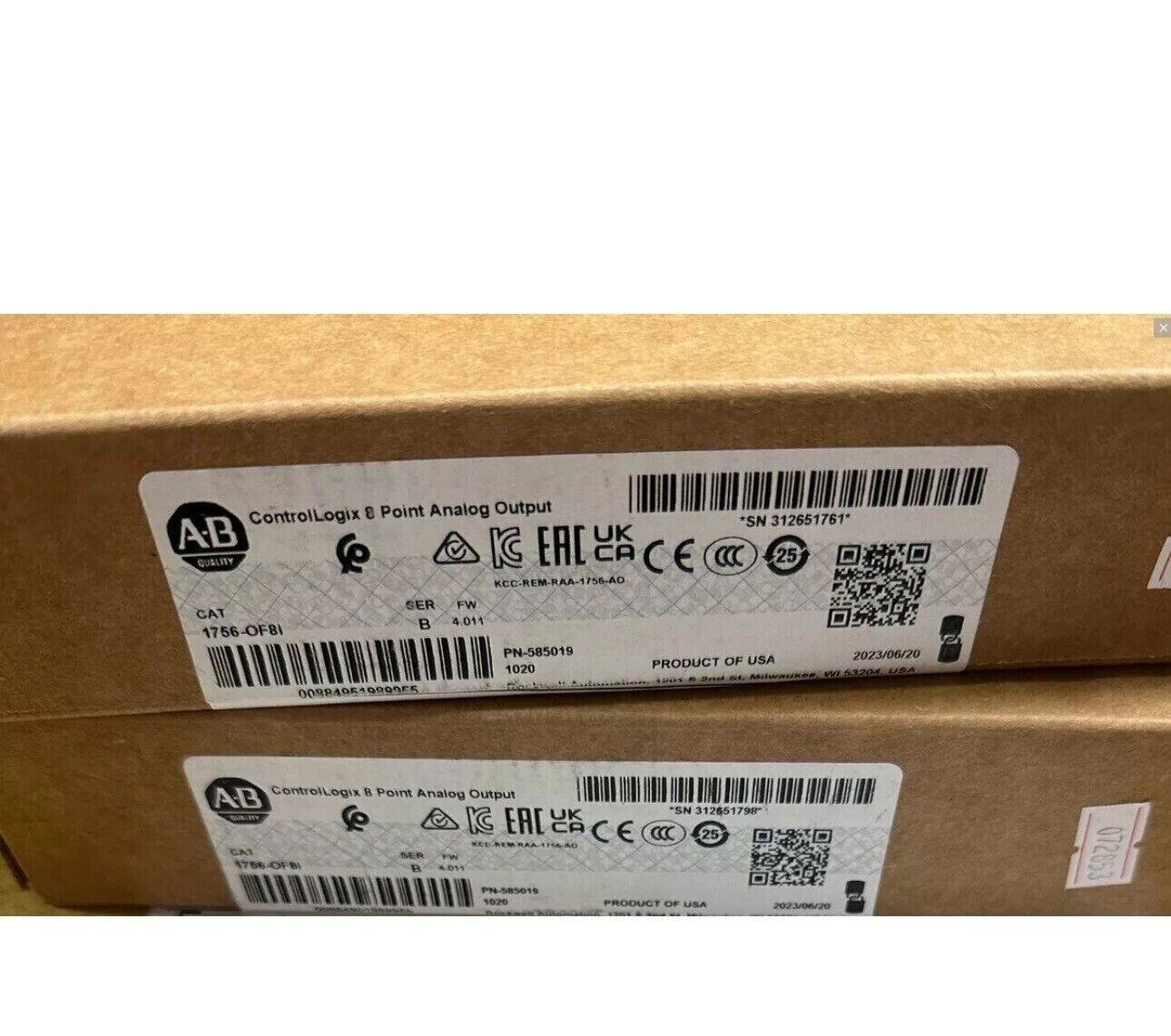 Allen Bradley Analog Output Module 1756-OF8I New & Factory Sealed - ALLEN BRADLEY