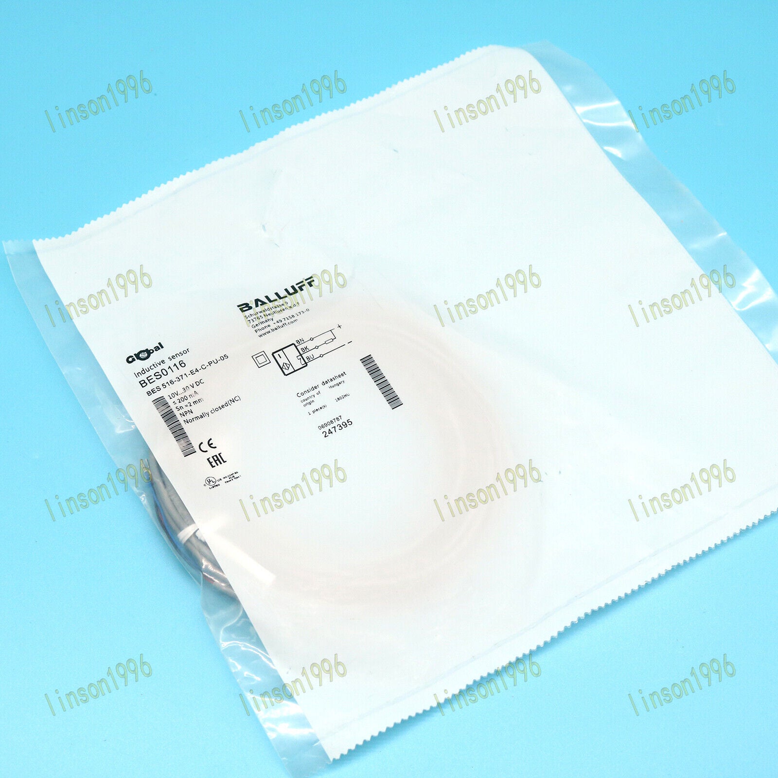 new 1PCS BALLUFF BES 516-371-E4-C-PU-05 Proximity Switch - BALLUFF