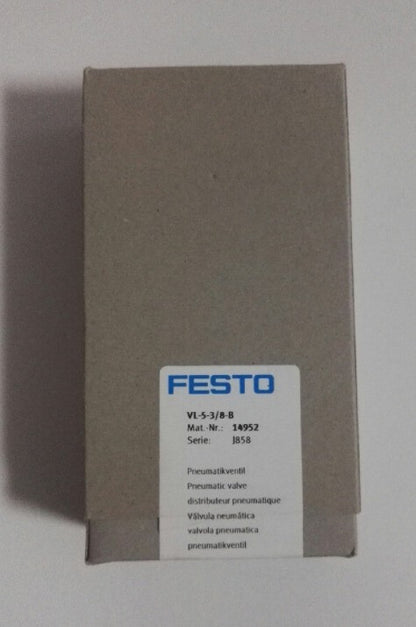 1PCS Festo VL-5-3/8-B 14952 Pneumatic Control Valve In Box - ,Free Ship