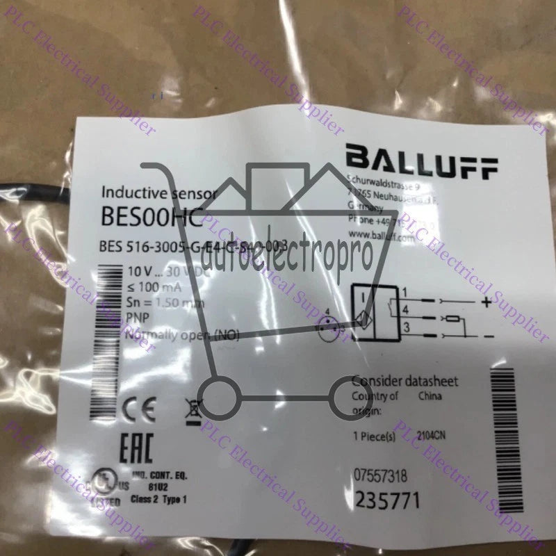 1X BALLUFF BES00HC (BES 516-3005-G-E4-C-S49-00,3) sensors Fast Shipping