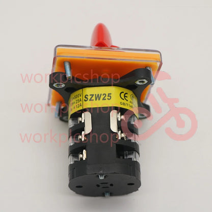 ZHUCO SZW25/SZW25-3 DC220V12A Milling Machine Switch Universal Changeover Switch