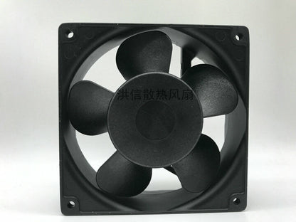 new 1 PCS NMB Fan 11938MB-B2N-EA AC 220V 14/13W 12038 12CM metal cooling fan - KOEED