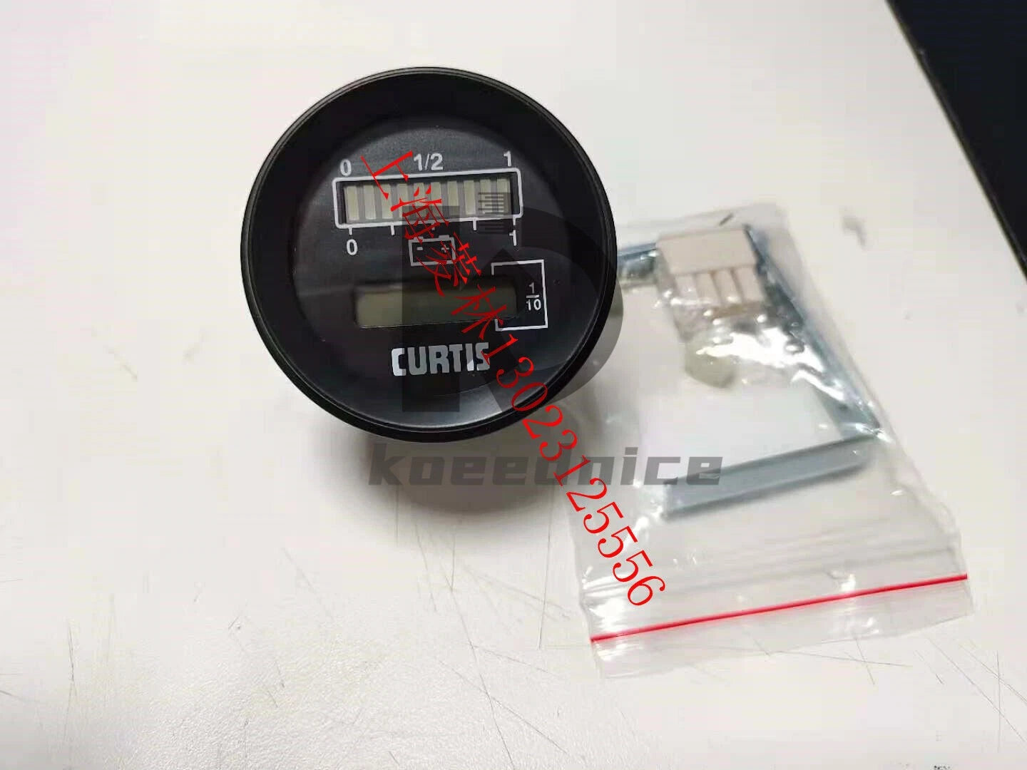 1pc OEM 803RB2448BCJ3010 Battery hour meter Round meter 24V/48V FOR CURTIS