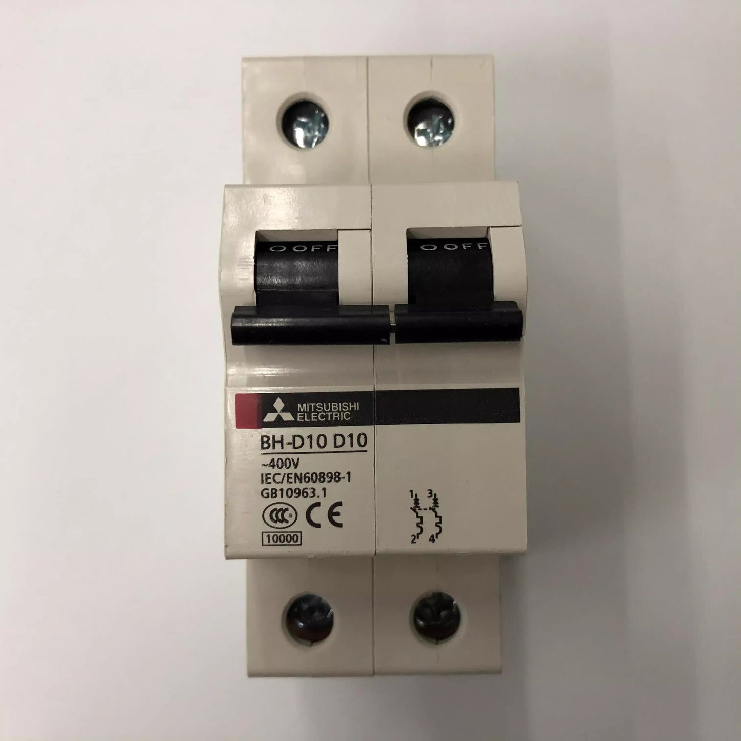 1PCS for Mitsubishi BH-D10 2P D10 Air Switch Small Circuit Breaker