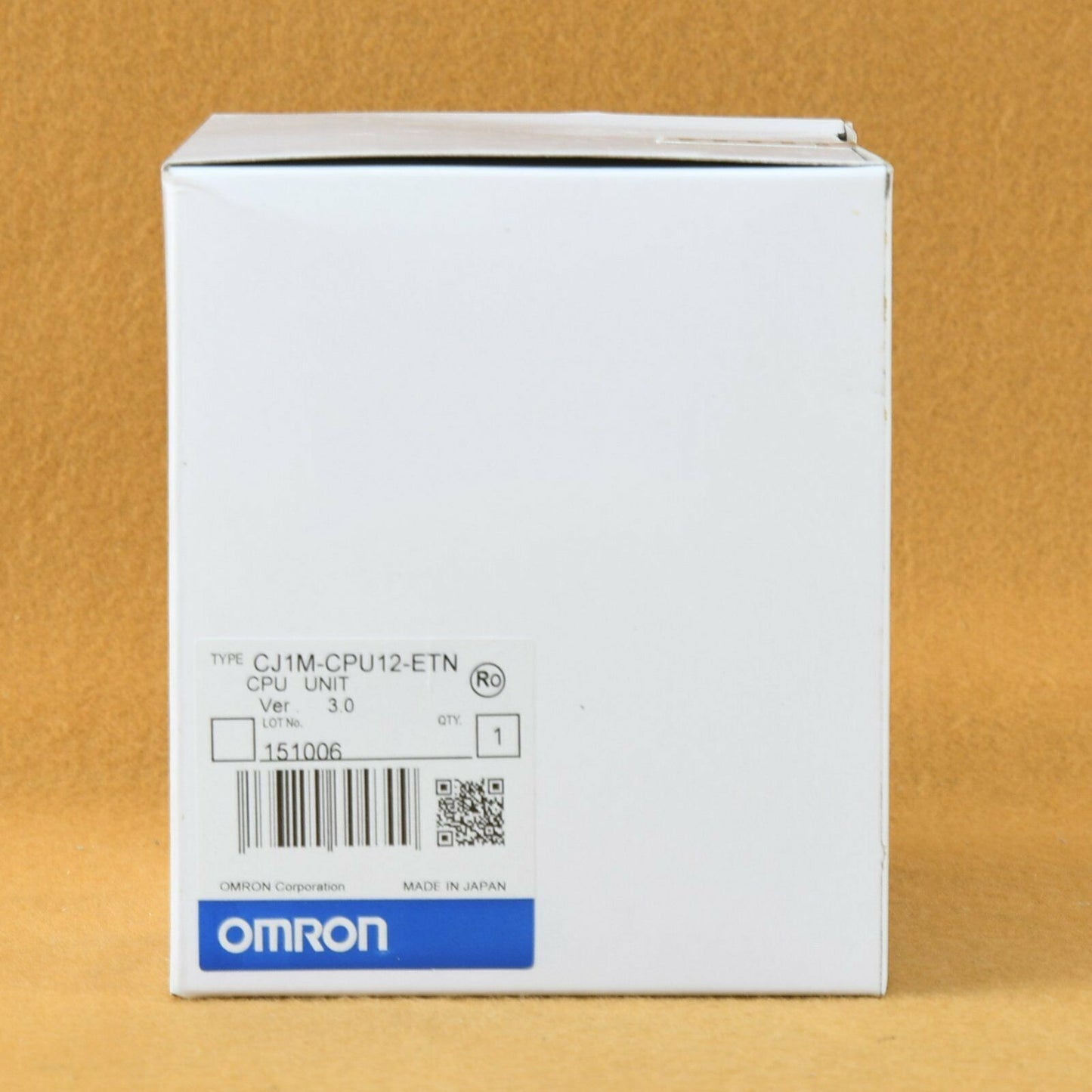 OMRON CJ1M-CPU12-ETN CJ1M-CPU12-ETN PLC Module IN BOX 1 year warranty#XR