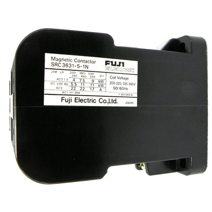 100-110VAC Magnetic Contactor - Fuji Electric SRC3631-5-1N - FUJI ELECTRIC