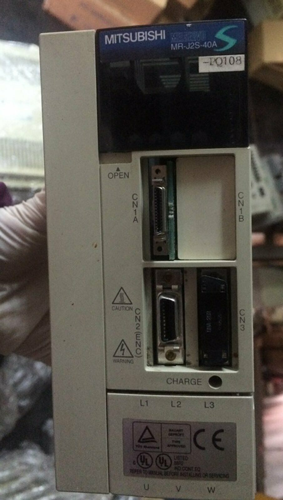 Used Mitsubishi servo drive MR-J2S-40A-PQ108 - MITSUBISHI