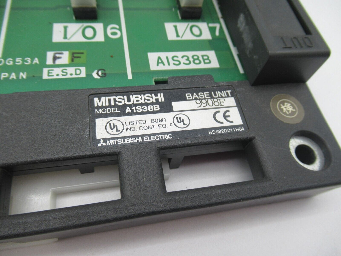 new Mitsubishi Electric A1S38B Rack Base Unit 8 CPU & Power Supply Slots - MITSUBISHI ELECTRIC