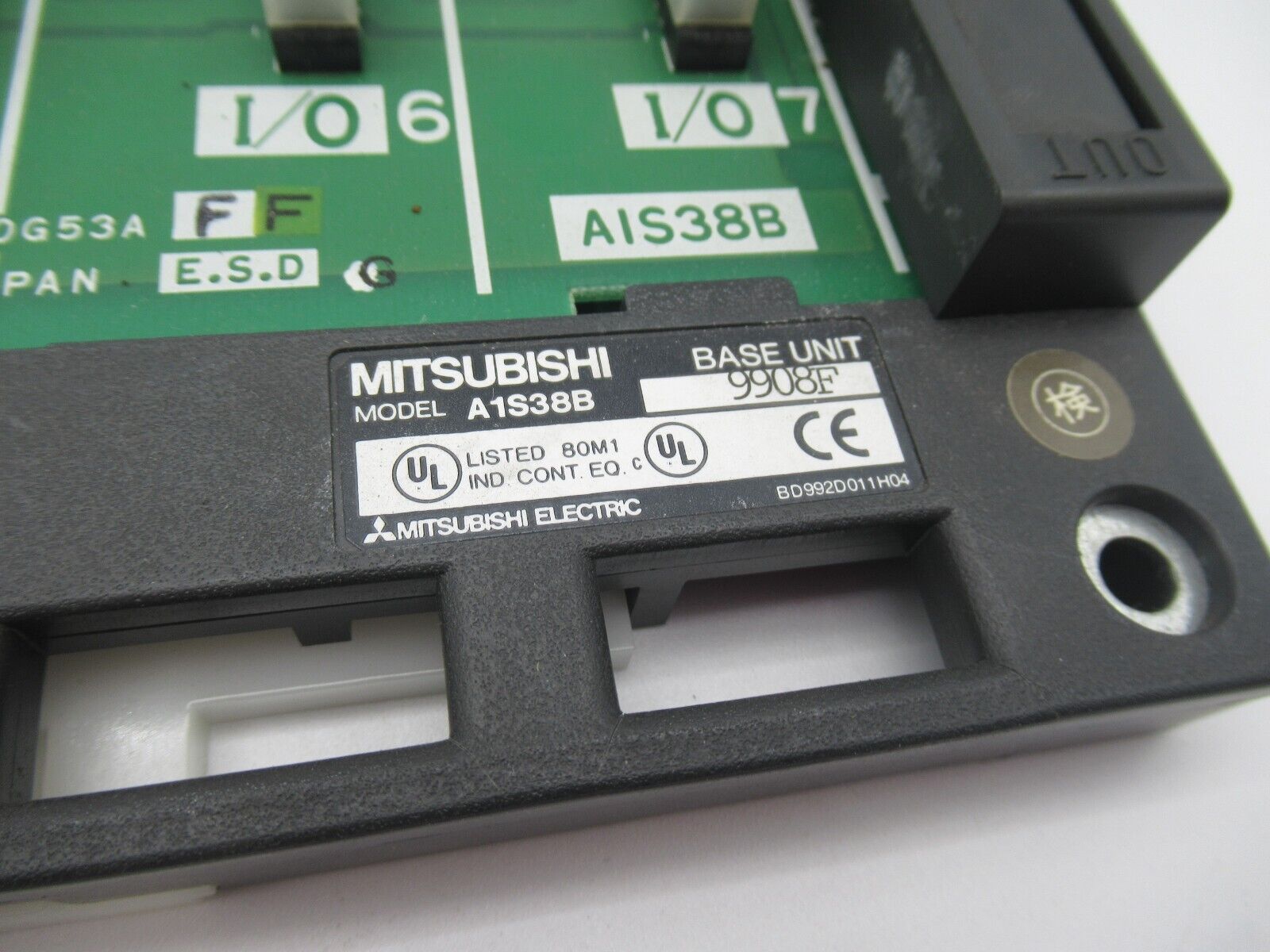 new Mitsubishi Electric A1S38B Rack Base Unit 8 CPU & Power Supply Slots - MITSUBISHI ELECTRIC