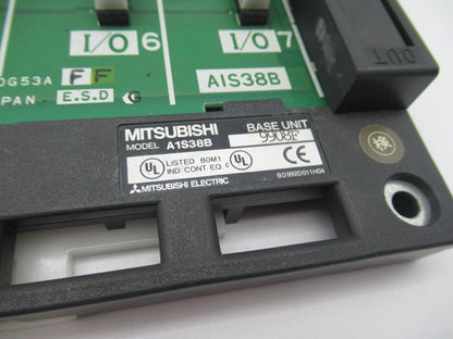 new Mitsubishi Electric A1S38B Rack Base Unit 8 CPU & Power Supply Slots - MITSUBISHI ELECTRIC