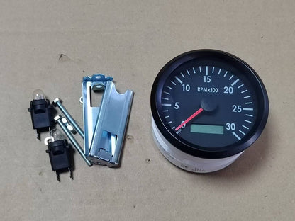 1PC VDO repalcement instrument speed hour meter 333 035 010X 0~3000 turn 12/24V