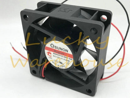 SUNON MB60251V2-000C-A99 DC12V 6025 Magnetic Levitation Silent Fan