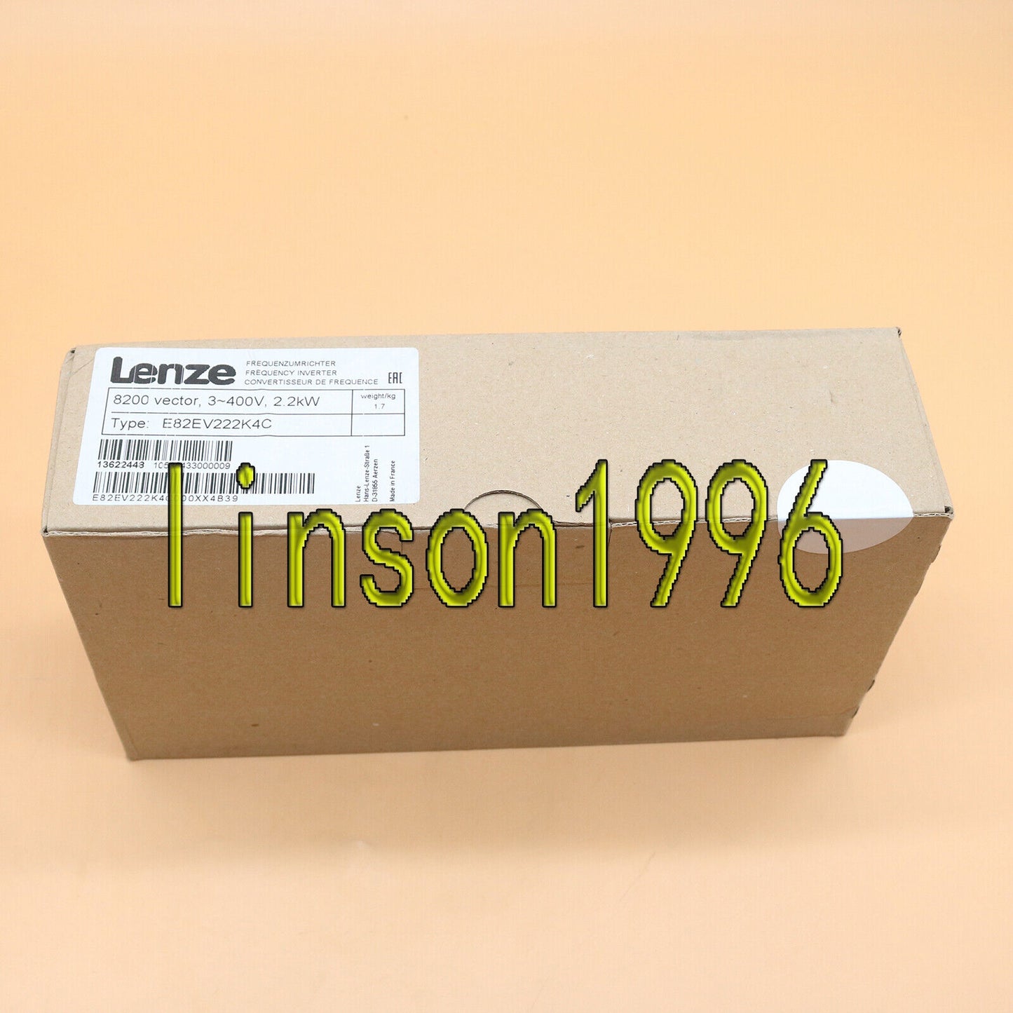 Lenze Inverter E82EV222K4C In Box One Year Model E82EV222K4C - LENZE