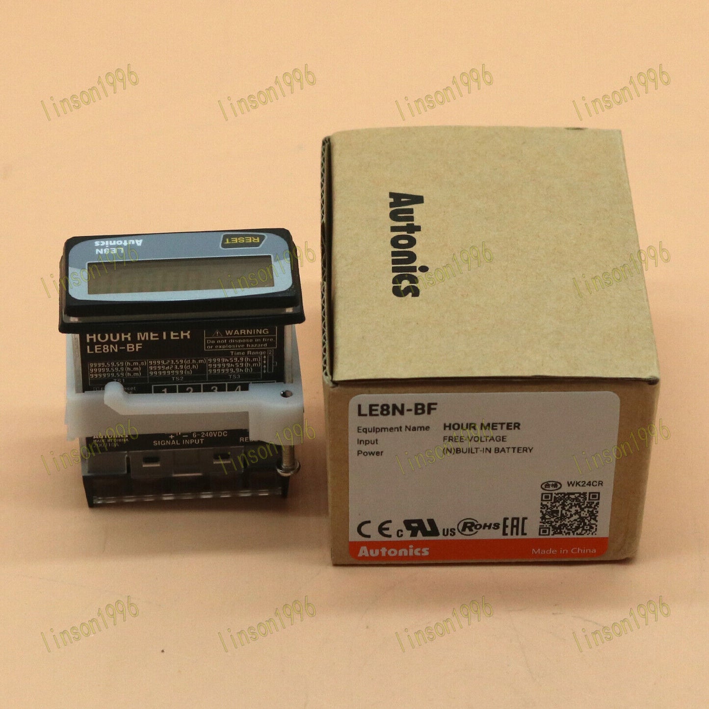 1PC LCD Digital Timer Indicator LE8N-BF Fast - AUTONICS