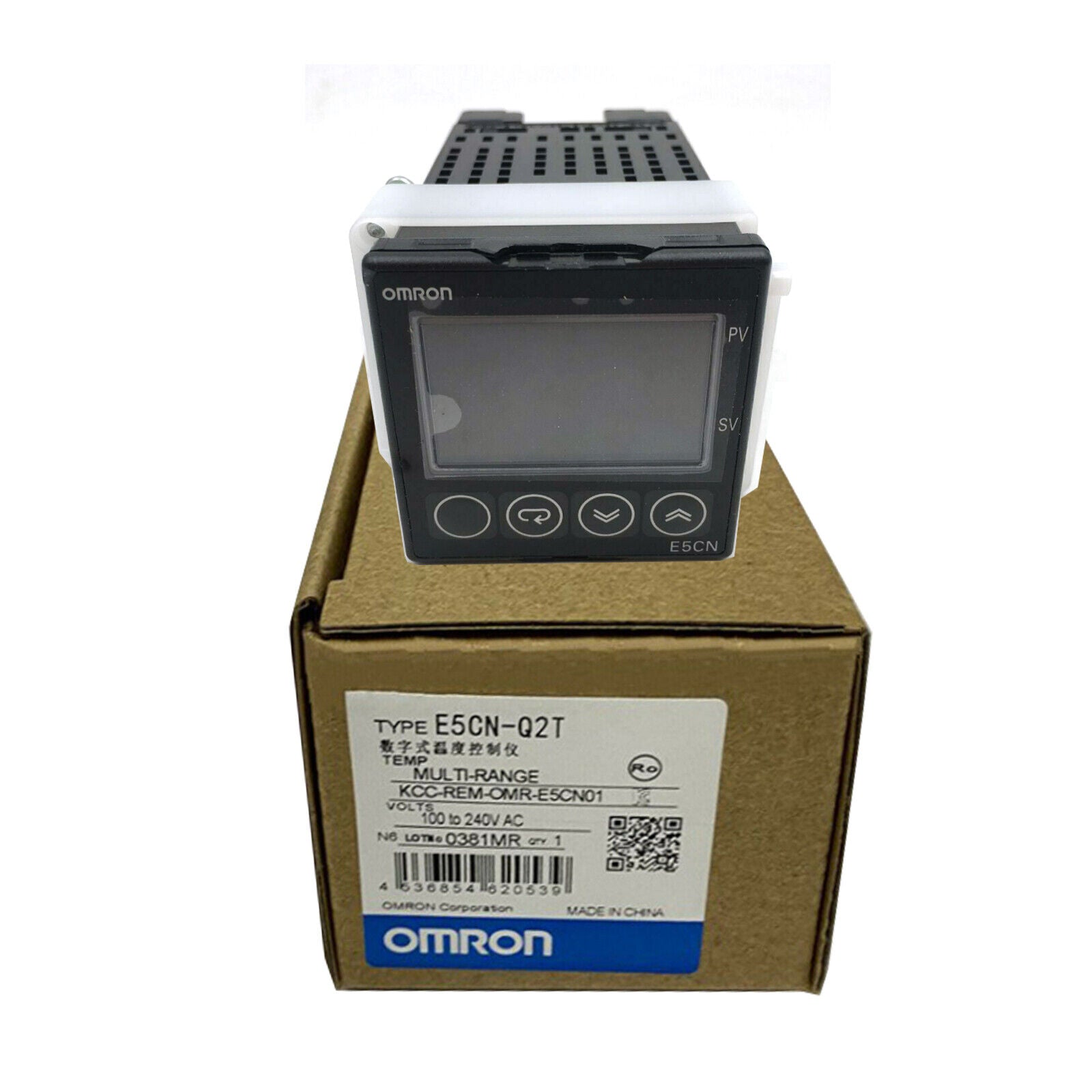 Omron E5CN-Q2T AC Temperature Controller 100-240VAC 50/60Hz - OMRON