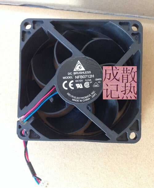 1pcs Delta NFB0712H-SM03 DC12V 0.23A 7020 3-wire projector fan