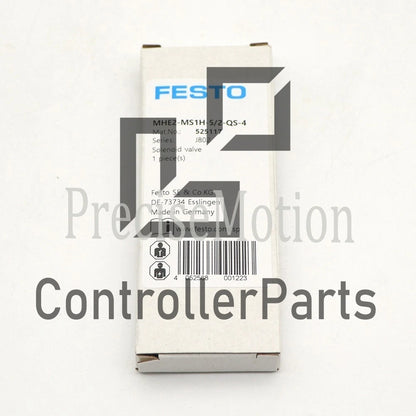 FESTO MHE2-MS1H-5/2-QS-4 525117 Solenoid Valve 1PCS