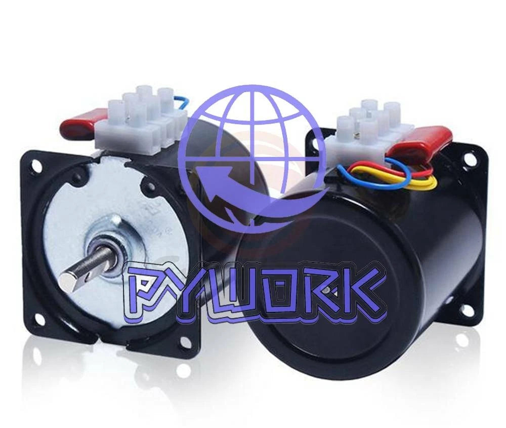 60KTYZ 1X Gear Motor 110V AC 60Hz Synchronous Motor to 110 RPM CW/CCW 14W