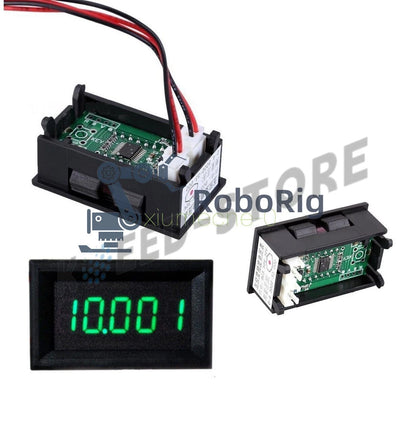 Green LED 5 Digit DC 0-4.3000-33.000V Digital Voltmeter Voltage Meter Car Panel