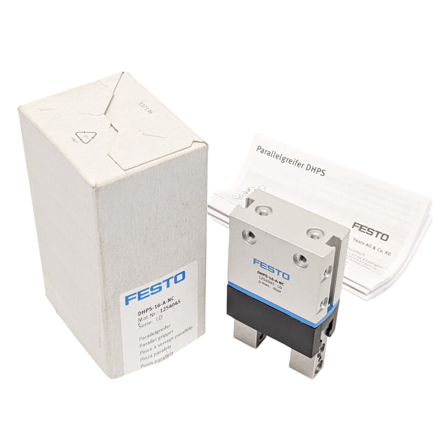 Festing DHPS-16-A-NC Parallel Gripper 1254045 – Compact Parallel Gripper for Precision Handling - FESTING