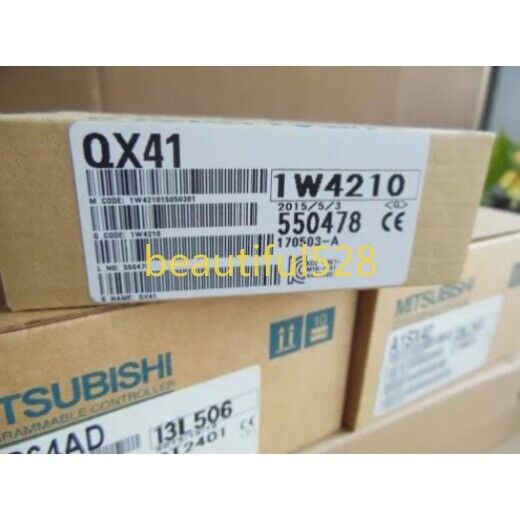 1-PC Mitsubishi QX41 PLC Module in Box - Compact and Reliable Automation Solution - MITSUBISHI