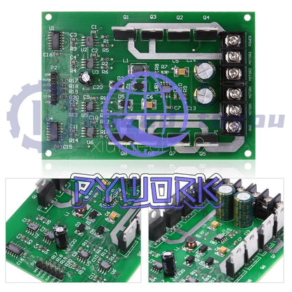 1X DC MOSFET IRF3205 3 -36V 10A Dual Motor Driver Module Board H-bridge