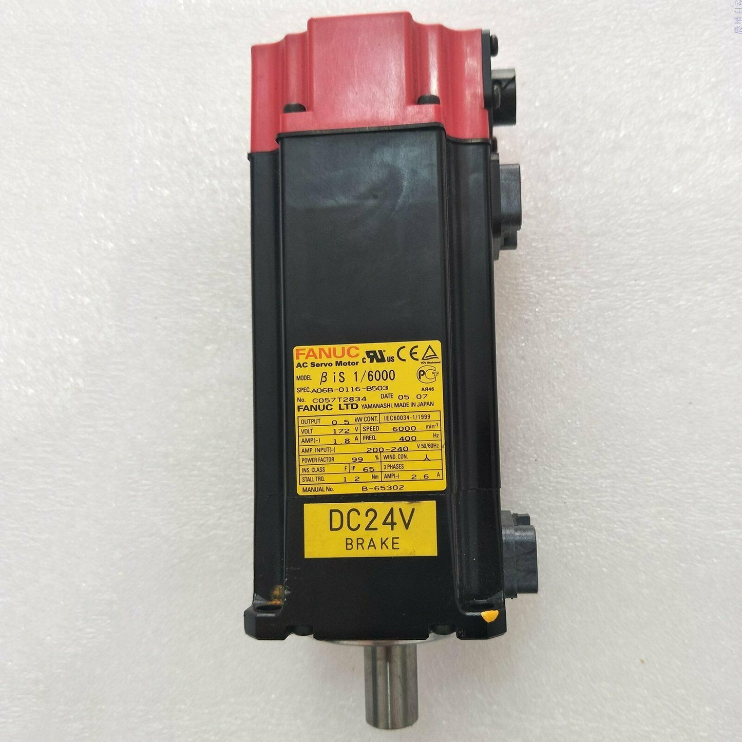 Fanuc A06B-0116-B503 Servo Motor - FANUC