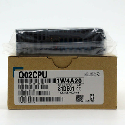 Mitsubishi Q02CPU in Box PLC Module with 1-Year Warranty - MITSUBISHI