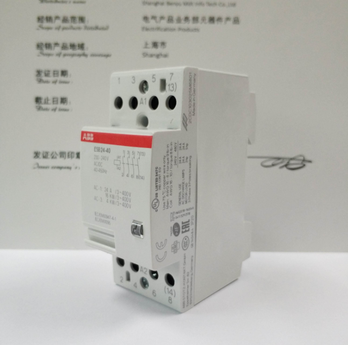 new 1PC  ABB ESB24-40 GHE3291102R0006  230-240VAC/DC Contactor 4NO